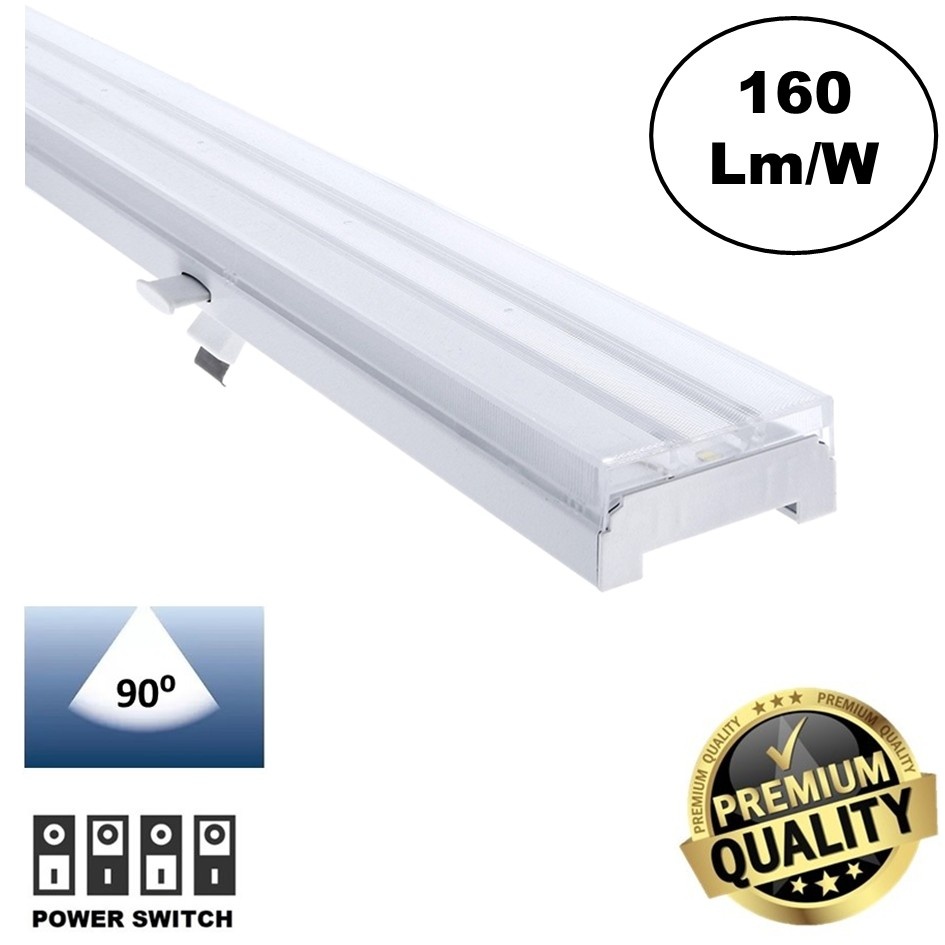 Universele Trunk LED Lichtlijn 150cm PTO | Wattage Switch 32-55 Watt | 5120 - 8800 Lumen (160Lm/W) | 90 Graden lichthoek | 5 Jaar Garantie, foto 2 van 6