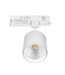 3 Fase LED Rail Spot JAS Koker, TRIAC-Dimbaar,  Wattage switch: 10/20/30w,  CCT-Switch, 900 tot 2700 lumen, CRI>90, Witte Behuizing , 3 Jaar Garantie
