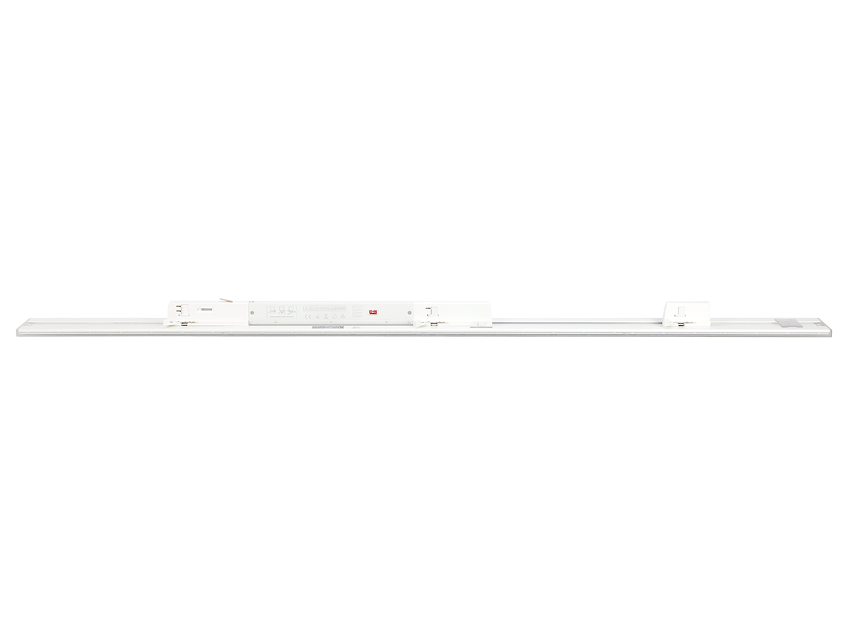 PRIME 3 Fase Rail Linear Lamp 120cm met Wattage switch: 30-42W, CCT-Switch, 3600 tot 5000 lumen, CRI>90, Witte Behuizing , 5 Jaar Garantie, foto 3 van 6