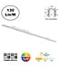 3 Fase Rail FOC Linear Lamp 143cm met Wattage switch: 13-40W,  CCT-Switch, 1690 tot 5200 lumen, CRI>90, Witte Behuizing , 5 Jaar Garantie