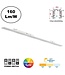 3 Fase Rail TAR Linear Lamp 150cm met Wattage switch: 40-45W,  CCT-Switch, 6400 tot 8800 lumen, CRI>90, Witte Behuizing , 5 Jaar Garantie
