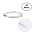 10 Meter Milky Diffuser voor Stuc Aluminium Led Strip Profiel PLA tot 20mm - Artikelnummer: LDA2697
