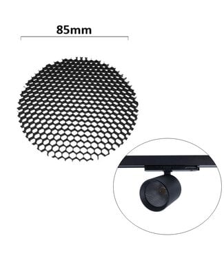 Anti-Verblinding Honinggraat Filter - Diameter 85mm - Geschikt voor LED Spots
