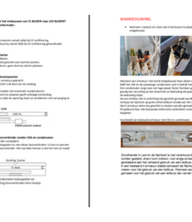 Led Buis 60cm,9w, 1260 Lumen (140Lm/w), 3 Jaar Garantie