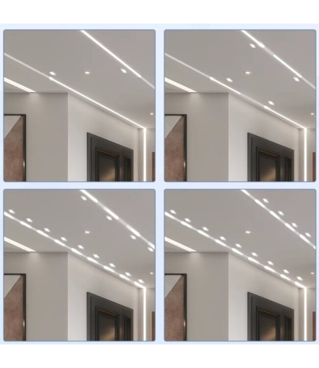 Premium SPI/Digital Led Strip ROL 5 Meter COB, CCT (2700K>6500K), CRI90, 7,2w/m, 560 led/m, 300Lm/m, 24v, IP20, 10mm, 3 Jaar garantie