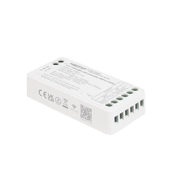 Miboxer SPIW5 - SPI / Digital LED Strip Controller | 5in1 Mono / CCT /RGB / RGBW / RGBCCT | Max 10A | Wifi + 2.4Ghz + DMX, foto 3 van 6