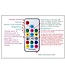 SPI Mini Controller met Afstandsbediening voor RGB SPI LED Strip - 5-24vDC