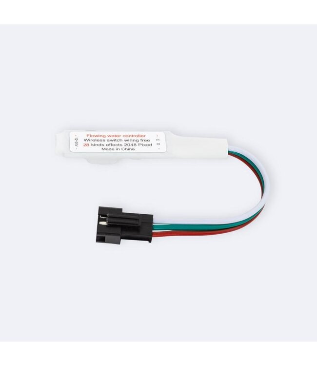 SPI Mini Controller met Afstandsbediening voor MONO SPI LED Strip - 5-24vDC