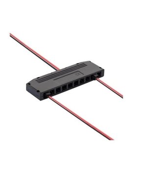 10 Vaks-verdeeldoos voor Male Connector Plug - 5-24Vdc - Max 5A