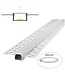 Stuc Aluminium Led Strip Profiel DUR tot 15mm LED Strips | ALU | 18x13mm | Per 2 Meter