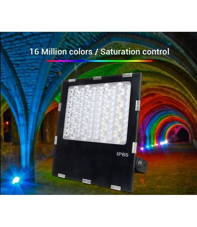 MiBoxer Floodlight 200w RGB + CCT, 2,4Ghz, 17000 Lumen, IP65, 2 Jaar Garantie - FUTT08