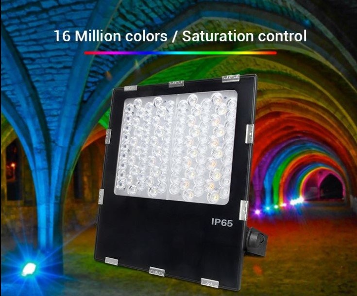 MiBoxer Floodlight 200w RGB + CCT, 2,4Ghz, 17000 Lumen, IP65, 2 Jaar Garantie - FUTT08, foto 2 van 6