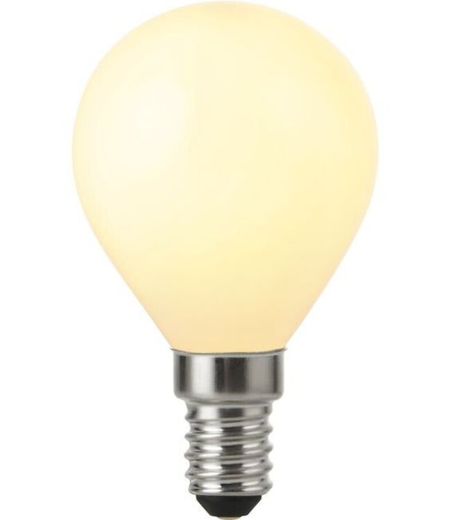 SPL E14 Led Bollamp G45, 4 Watt, 320 Lumen, Dim To Warm (2700K>2000K), Dimbaar, 2 Jaar Garantie