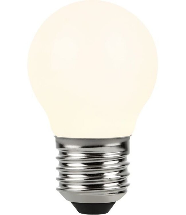 SPL E27 Led Bollamp G45, 5 Watt, 420 Lumen, Dim To Warm (2700K>2000K), Dimbaar, 2 Jaar Garantie