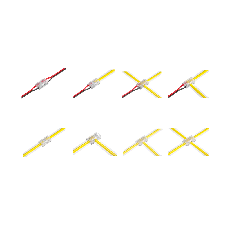 LED Strip Connector 8MM - SMD /COB - 9 in 1 mogelijkheden - 12v-24vDC, foto 5 van 6