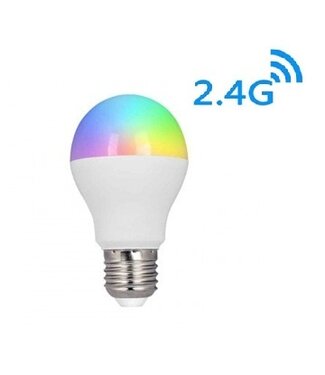 MiBoxer E27 6w RGB + CCT, 2.4 Ghz, 550 Lumen, 2 Jaar Garantie - 	FUT014