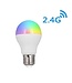 MiBoxer E27 6w RGB + CCT, 2.4 Ghz, 550 Lumen, 2 Jaar Garantie - 	FUT014
