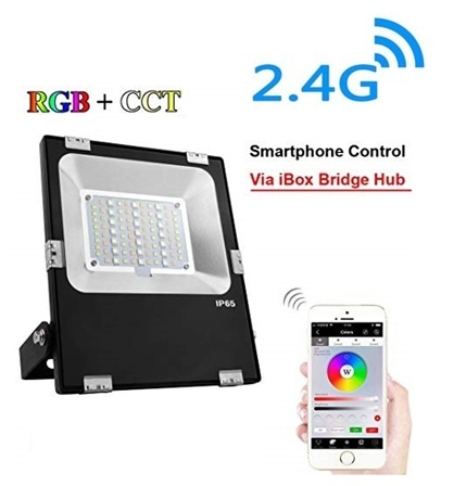 MiBoxer Floodlight 100w RGB + CCT, 2.4 Ghz, 8500 Lumen, IP65, 2 Jaar Garantie - FUTT07
