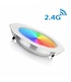 MiBoxer LED Downlighter 12w RGB + CCT, 2.4Ghz, 1100 Lumen, Gatmaat 150mm, 2 Jaar Garantie - FUT066