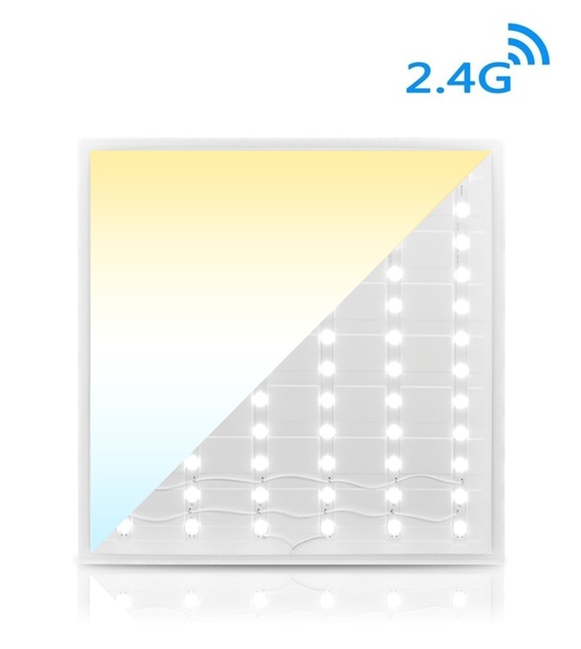 UITVERKOOP: Miboxer Backlite Led Paneel 60x60cm, 40w, CCT, 2.4Ghz, Stekkerklaar, 3 Jaar Garantie