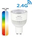 MiBoxer GU10 LED Spot 6w RGB + CCT, 2.4Ghz, 550 Lumen, 2 Jaar Garantie  - FUT106