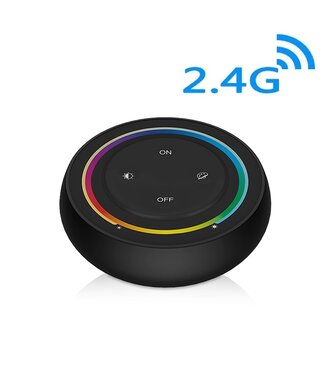 MiBoxer Wandbediening Zwart RGB+CCT, 1-Zone, 2.4Ghz - S2-B