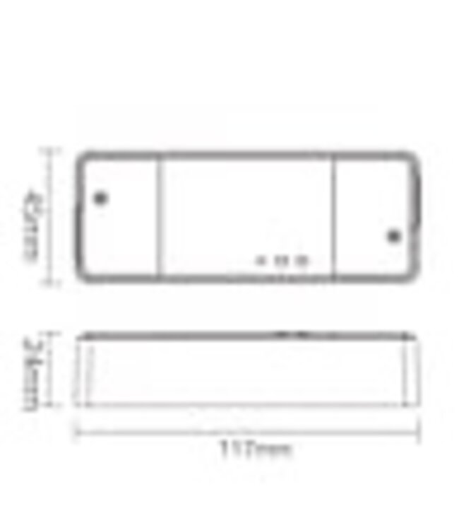 Miboxer Draadloze Triac LED Dimmer, Met Trekontlasting, 2.4GHz, Max 500 watt - TRI-PR