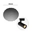 Anti-Verblinding Honinggraat Filter voor LED Spots - Diameter 45mm - Geschikt voor Rail spot artikel PFL2444