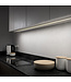 Standaard Aluminium Led Strip Profiel  Norman | INOX |  16x9,3mm | Tot 2 Meter leverbaar