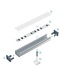Standaard Aluminium Led Strip Profiel  Norman | INOX |  16x9,3mm | Tot 2 Meter leverbaar