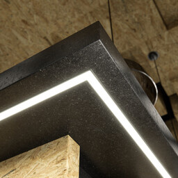 Infrees Aluminium Led Strip Profiel Norman | INOX | 21x9,3mm | Tot 2 Meter leverbaar, foto 2 van 6