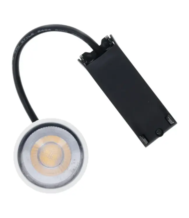 LED Module 5w WIT, 350 Lumen, Dim To Warm (3000>2000K), Dimbaar, 230v, Lichthoek: 38°, Incl. Lasdoos, 2 Jaar Garantie