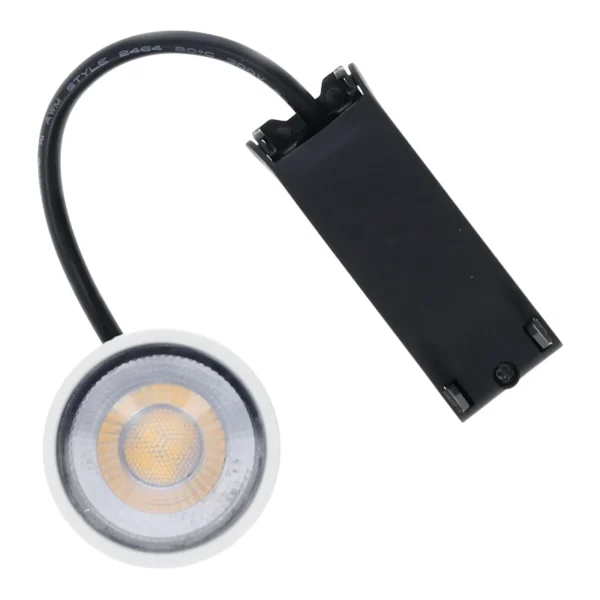 LED Module 5w WIT, 350 Lumen, Dim To Warm (3000>2000K), Dimbaar, 230v, Lichthoek: 38°, Incl. Lasdoos, 2 Jaar Garantie, foto 3 van 5