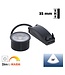 LED Module 5w ZWART, 350 Lumen, Dim To Warm (3000>2000K), Dimbaar, 230v, Lichthoek: 38°, Incl. Lasdoos, 2 Jaar Garantie