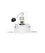 Trimless Inbouw Spot Armatuur Modern WIT | Aluminium | 96mm Gatmaat | Geschikt voor pleisterwerk | 50mm LED Spots