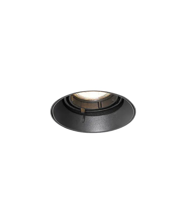 Trimless Inbouw Spot Armatuur Modern ZWART | Aluminium | 96mm Gatmaat | Geschikt voor pleisterwerk | 50mm LED Spots