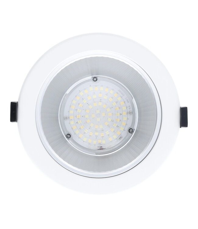 Led Downlighter Luxe met Wattageswitch 6/8/10/12w, CCT Switch 2700/3000/4000/5700K, 660-1320 Lumen, gatmaat Ø120-140mm, UGR19, 3 Jaar Garantie