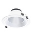 Led Downlighter Luxe met Wattageswitch 15/20/25/30w, CCT Switch 2700/3000/4000/5700K, 1650-3300 Lumen, gatmaat Ø185-220mm, UGR19, 3 Jaar Garantie