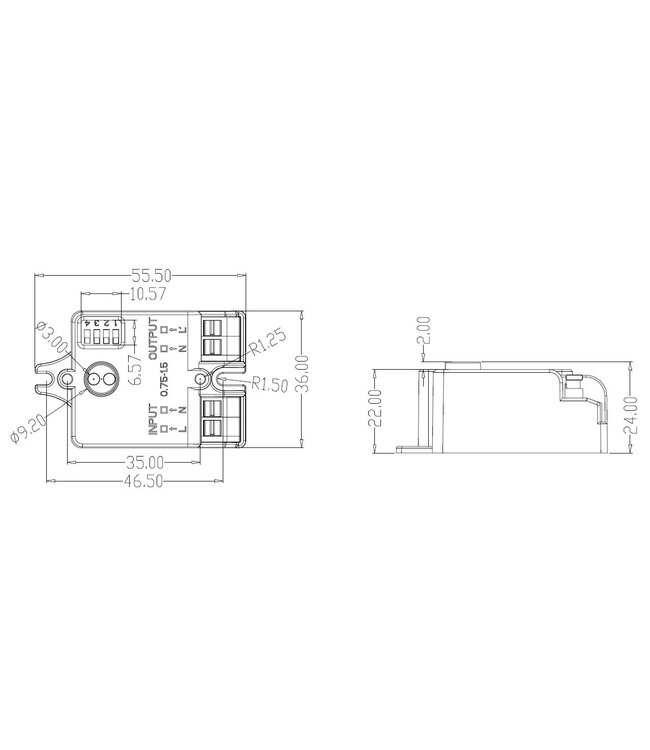 Merrytek Daglichtsensor / Schemersensor, Max: 400 watt, IP20