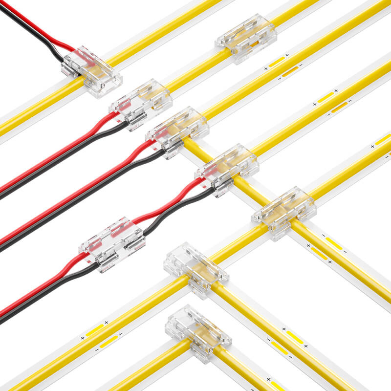 LED Strip Connector 10MM - SMD /COB - 9 in 1 mogelijkheden - 12v-24vDC, foto 6 van 6