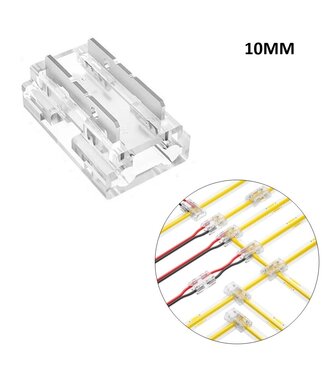 LED Strip Connector 10MM - SMD /COB - 9 in 1 mogelijkheden - 12v-24vDC