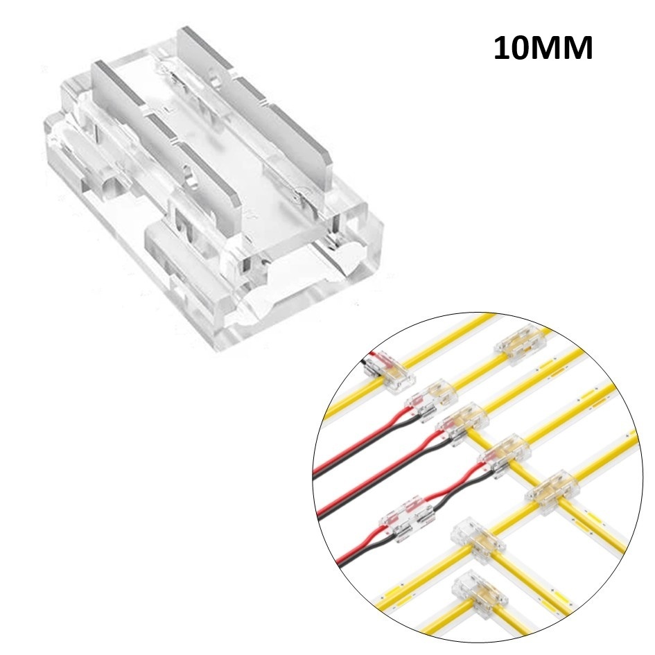 LED Strip Connector 10MM - SMD /COB - 9 in 1 mogelijkheden - 12v-24vDC