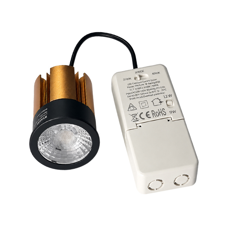 Luxe LED Module 4/6w, 400/600 Lumen, CCT-Switch (2700K/3000K/4000K), Dimbaar, CRI>98 (werkelijk kleur weergave), Lichthoek: 38°, Incl. Driver, 3 Jaar Garantie, foto 3 van 3