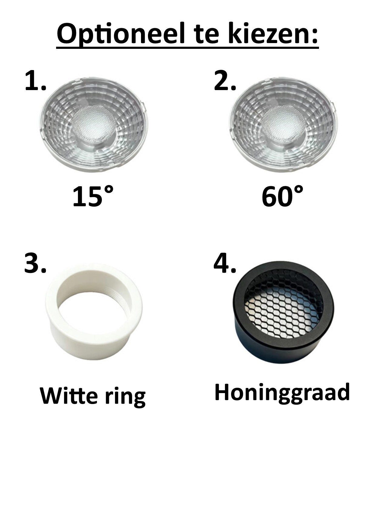 Luxe LED Module 9/12w, 900/1200 Lumen, CCT-Switch (2700K/3000K/4000K), Dimbaar, CRI>98 (werkelijk kleur weergave), Lichthoek: 38°, Incl. Driver, 3 Jaar Garantie, foto 4 van 4