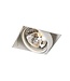 Trimless Inbouw Spot Armatuur, gatmaat 157x157mm, Wit, incl. Stucrand (1x GU10 AR111 spot)
