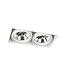 Trimless Inbouw Spot Armatuur, gatmaat 300x157mm, Wit, incl. Stucrand (2x GU10 AR111 spot)
