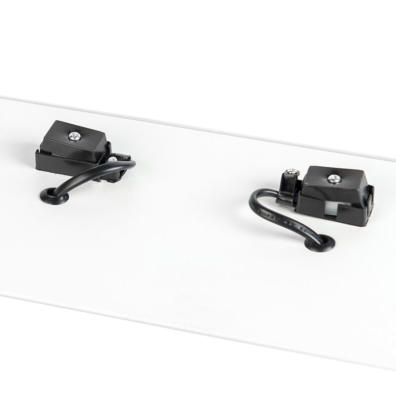 Trimless Inbouw Spot Armatuur, gatmaat 300x157mm, Wit, incl. Stucrand (2x GU10 AR111 spot), foto 5 van 6