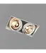 Trimless Inbouw Spot Armatuur, gatmaat 300x157mm, Wit, incl. Stucrand (2x GU10 AR111 spot)