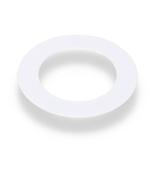 Reserveer: Verloopring | Wit | Ø75-122mm | Metaal