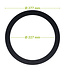 Verloopring | Zwart | Ø227-277mm | Metaal